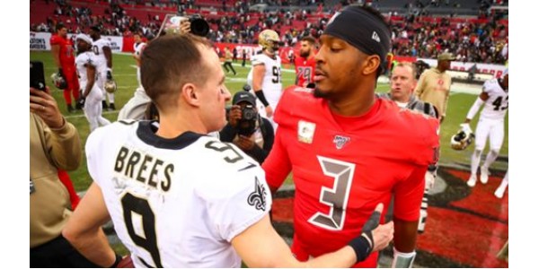 Jameis Winston har bytt quarterback från New Orleans Saints till start